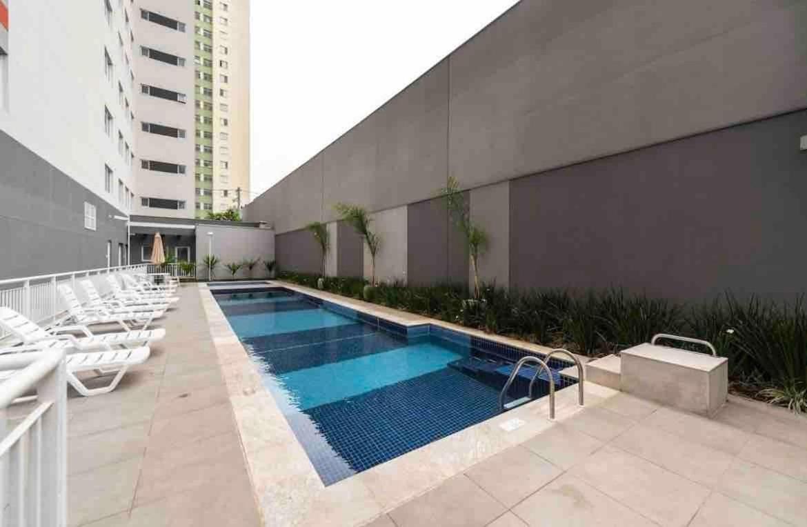 Mv63 - Studio Lindo Com Piscina Prox Ao Metro Bras Sao Paulo Exterior photo