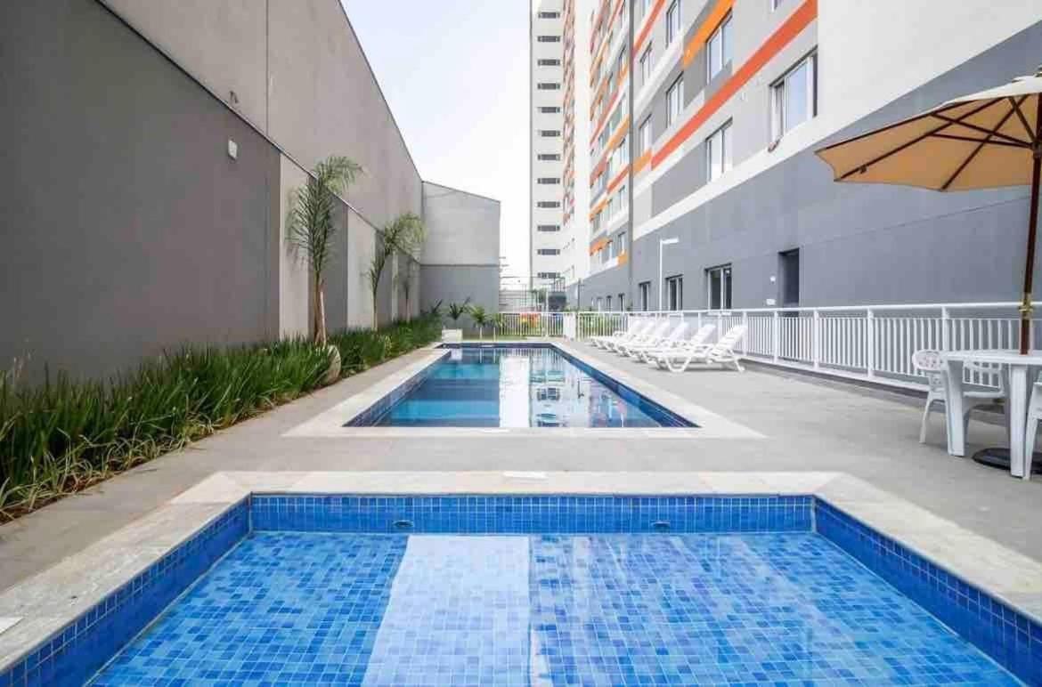 Mv63 - Studio Lindo Com Piscina Prox Ao Metro Bras Sao Paulo Exterior photo